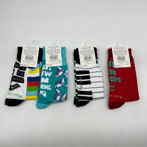 Two Left Feet 4 Pair of Sock - Picture 3 of 3